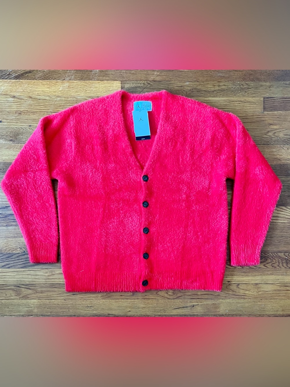 Jordan Nike Tatum Men's Cardigans University Red Size Large IH0612-657 $120